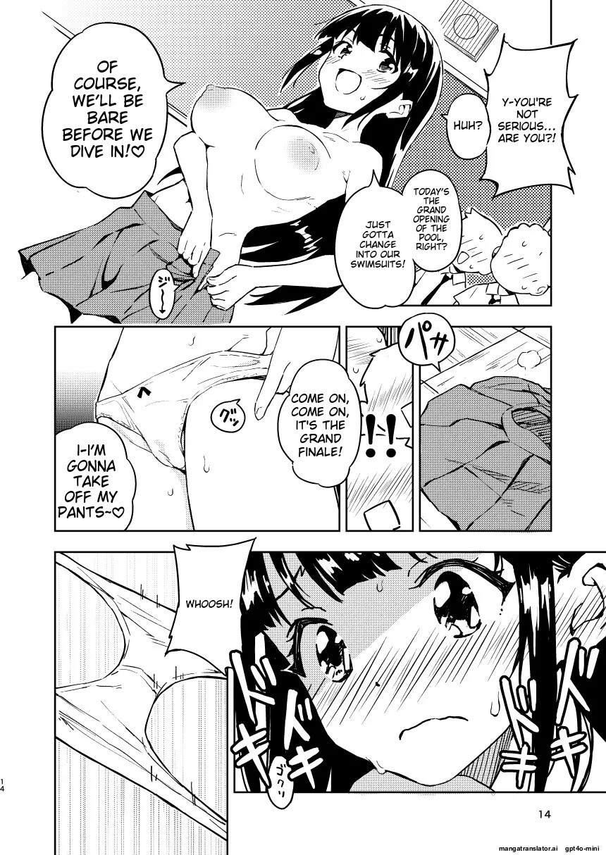 Hentai Manga Comic-If you don't get pregnant for a month, you can become a man again (1)-Read-13